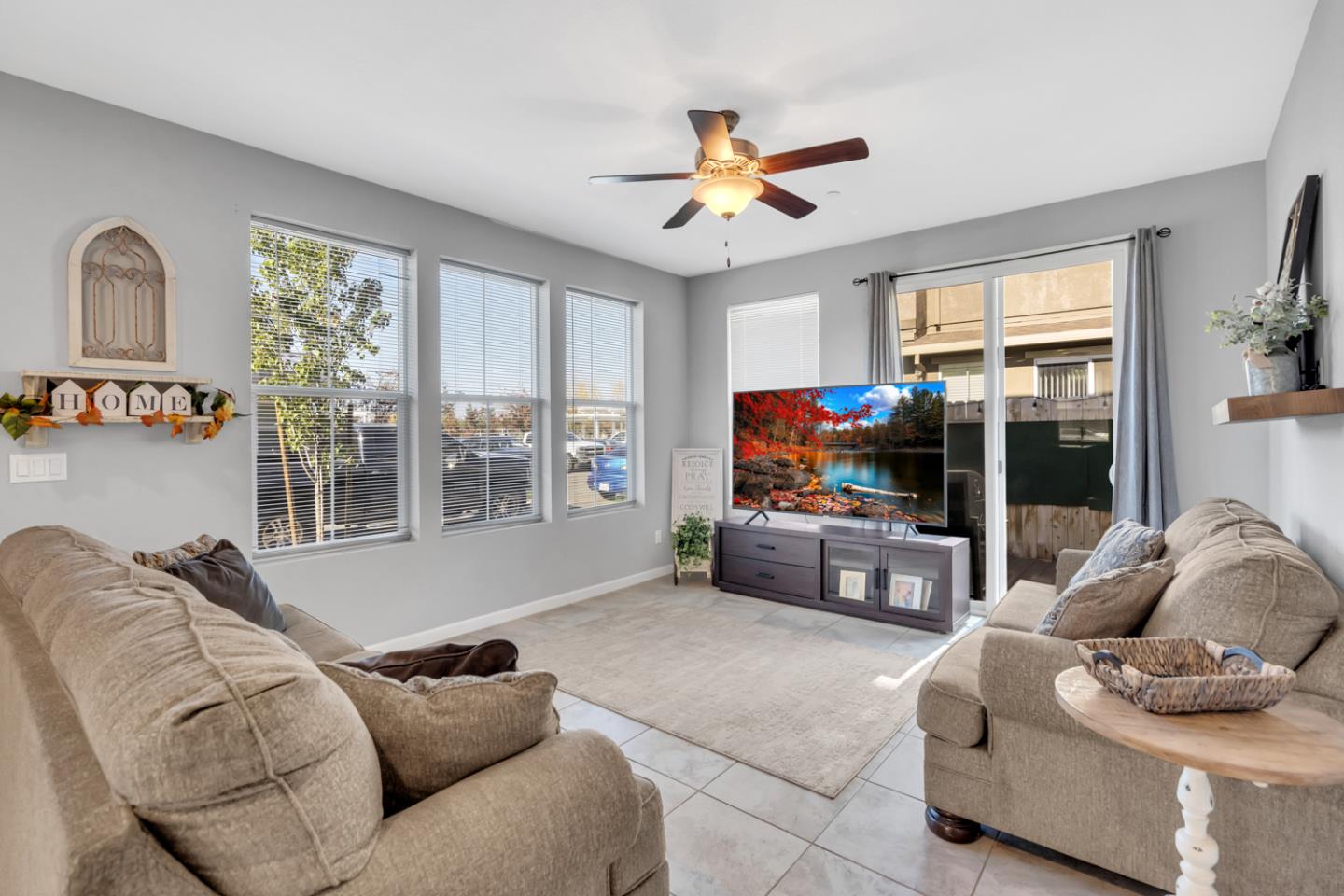 2284 Province Place Hughson, CA 95326 - Photo 9 of 53 a living room with furniture and a flat screen tv