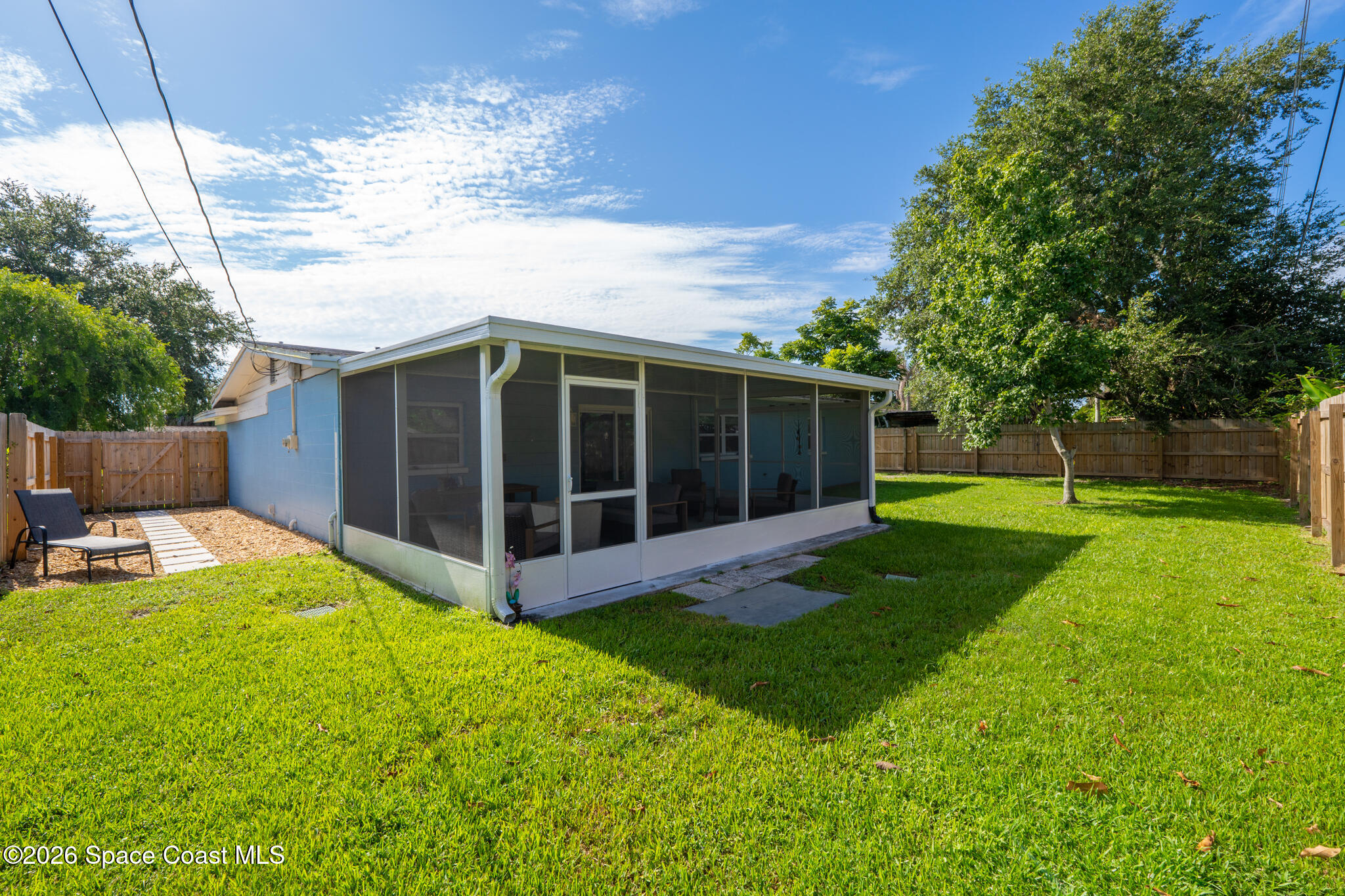 309 3rd Street Merritt Island, FL 32953 - Photo 36 of 45 View from Backyard