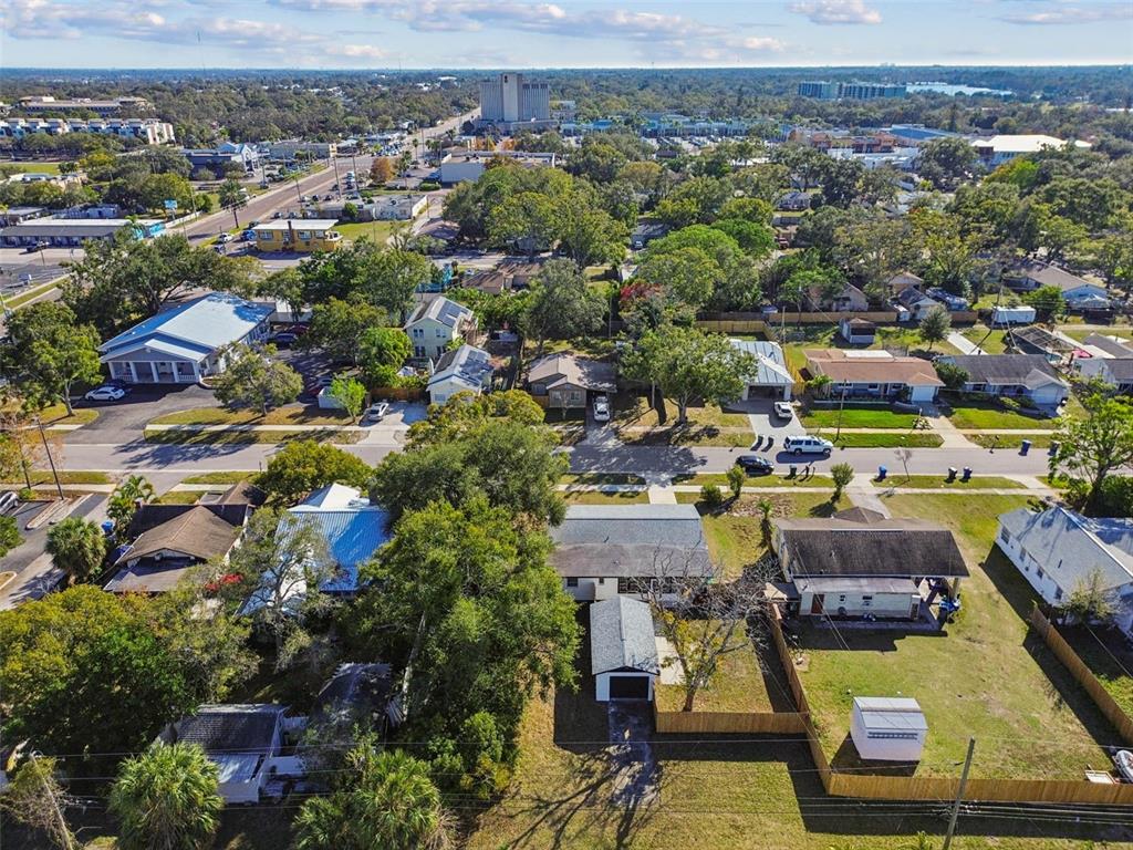 822 3rd Avenue Northwest Largo, FL 33770 - Photo 72 of 75 an aerial view of a houses with a lake view