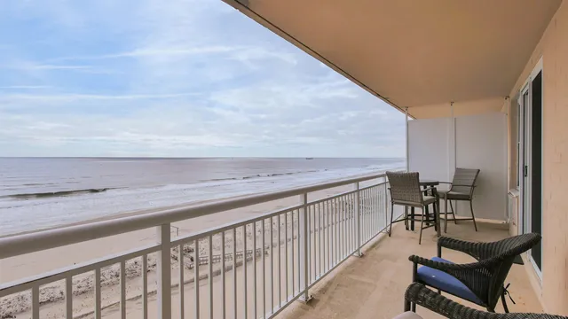 a view of beach and ocean