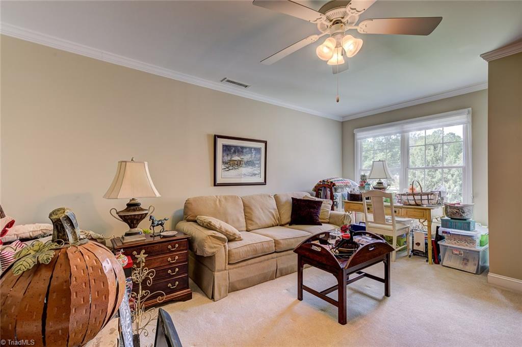 122 Augusta Place High Point, NC 27265 - Photo 26 of 30 The bonus room on the upper level is a wonderful versatile space which could be used as an additional bedroom.
