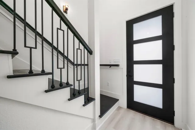 a view of an entryway