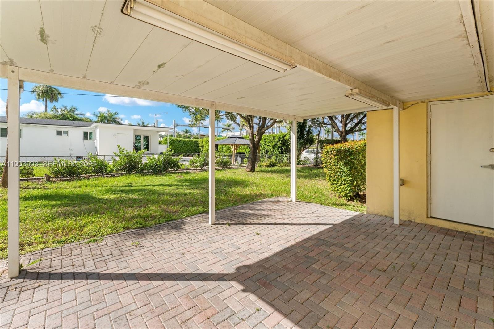 8670 Southwest 27th Lane Miami, FL 33155 - Photo 29 of 31 a view of a porch