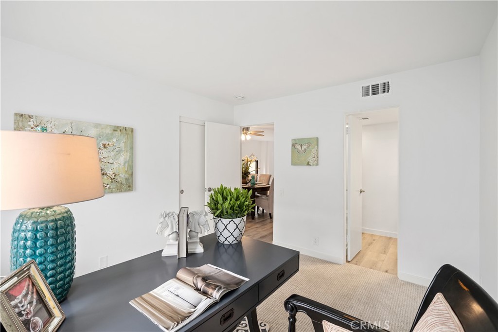 435 Fairview Avenue, Unit 7 Arcadia, CA 91007 - Photo 14 of 35 a living room with furniture and a potted plant