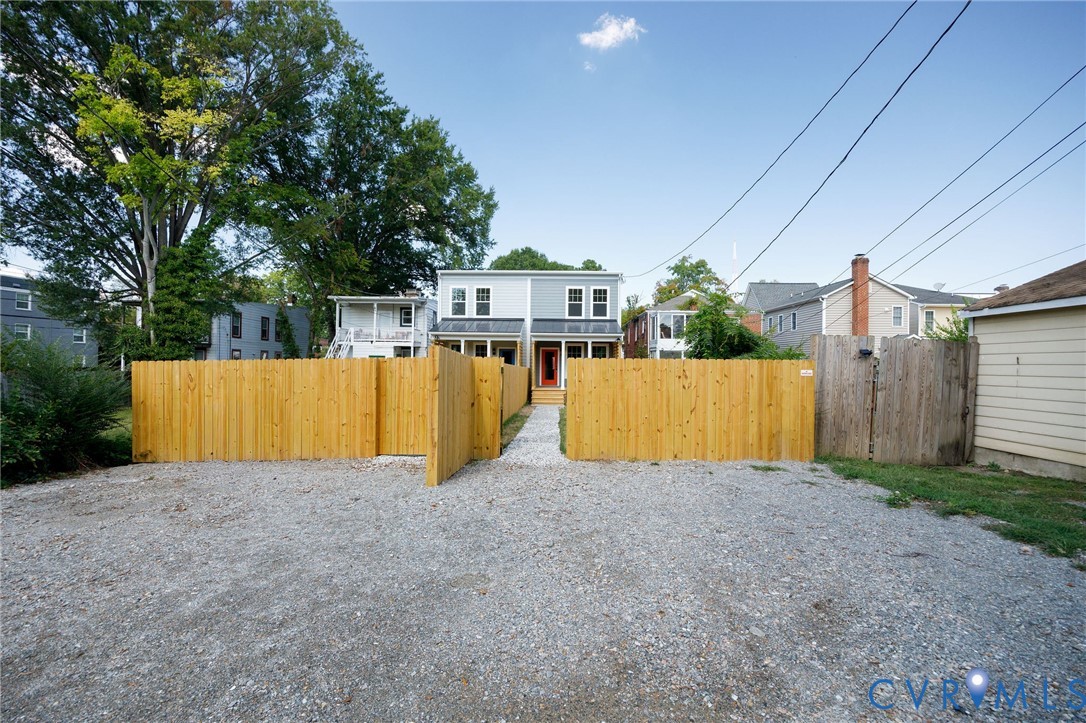 3423 Stuart Avenue Richmond, VA 23221 - Photo 34 of 34 a view of a house with a yard and fence