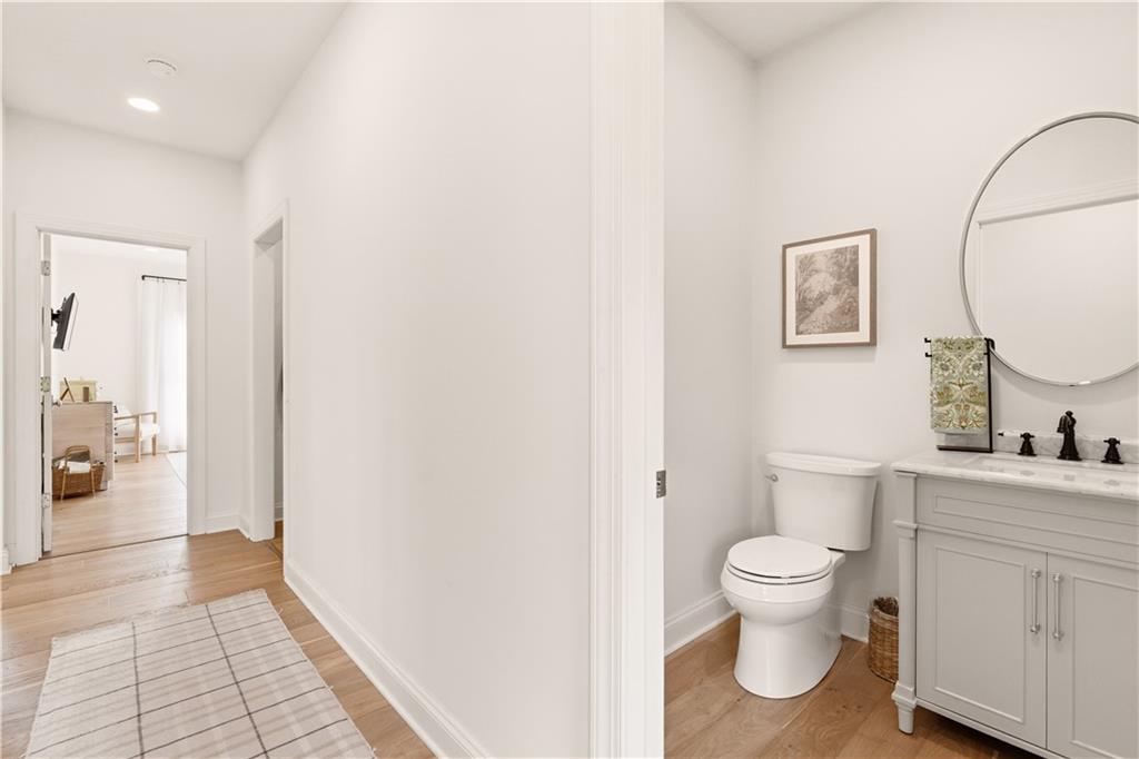315 Stewarton Road Mill Run, PA 15464 - Photo 33 of 47 a bathroom with a toilet and a sink