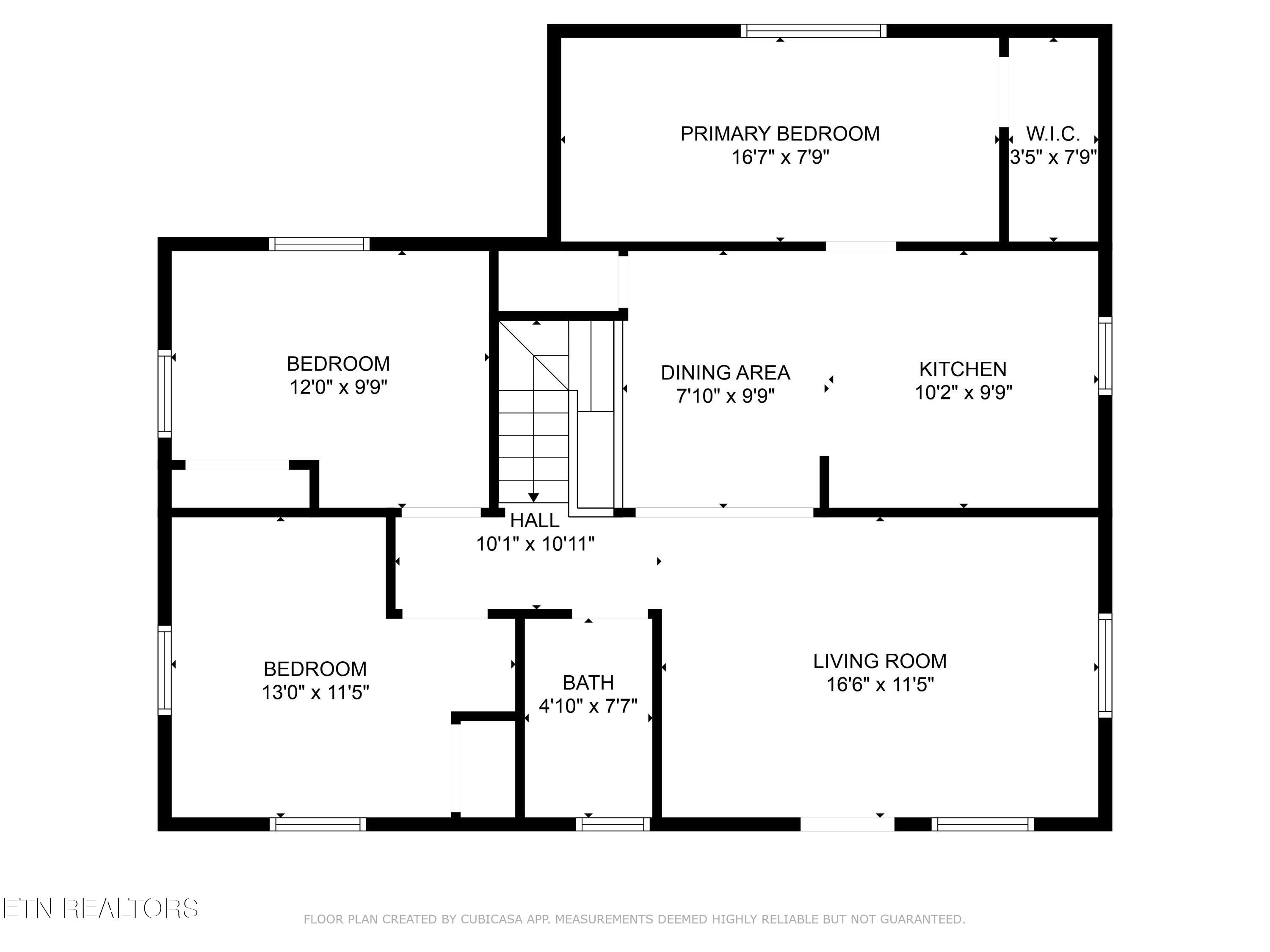 1600 Berry Road Knoxville, TN 37920 - Photo 32 of 33 Main Level Floor Plan