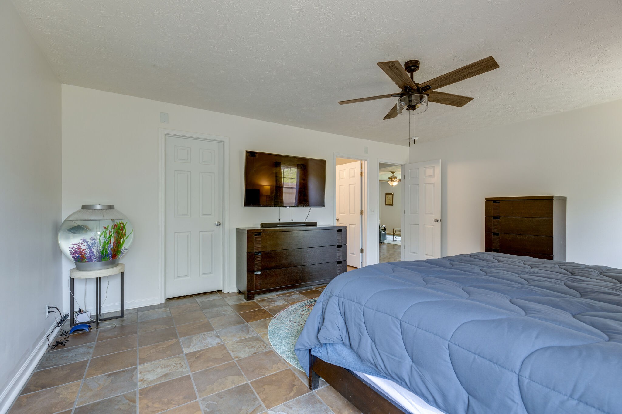 3981 Stephens Ridge Way Antioch, TN 37013 - Photo 20 of 31 a bedroom with a bed and a flat screen tv