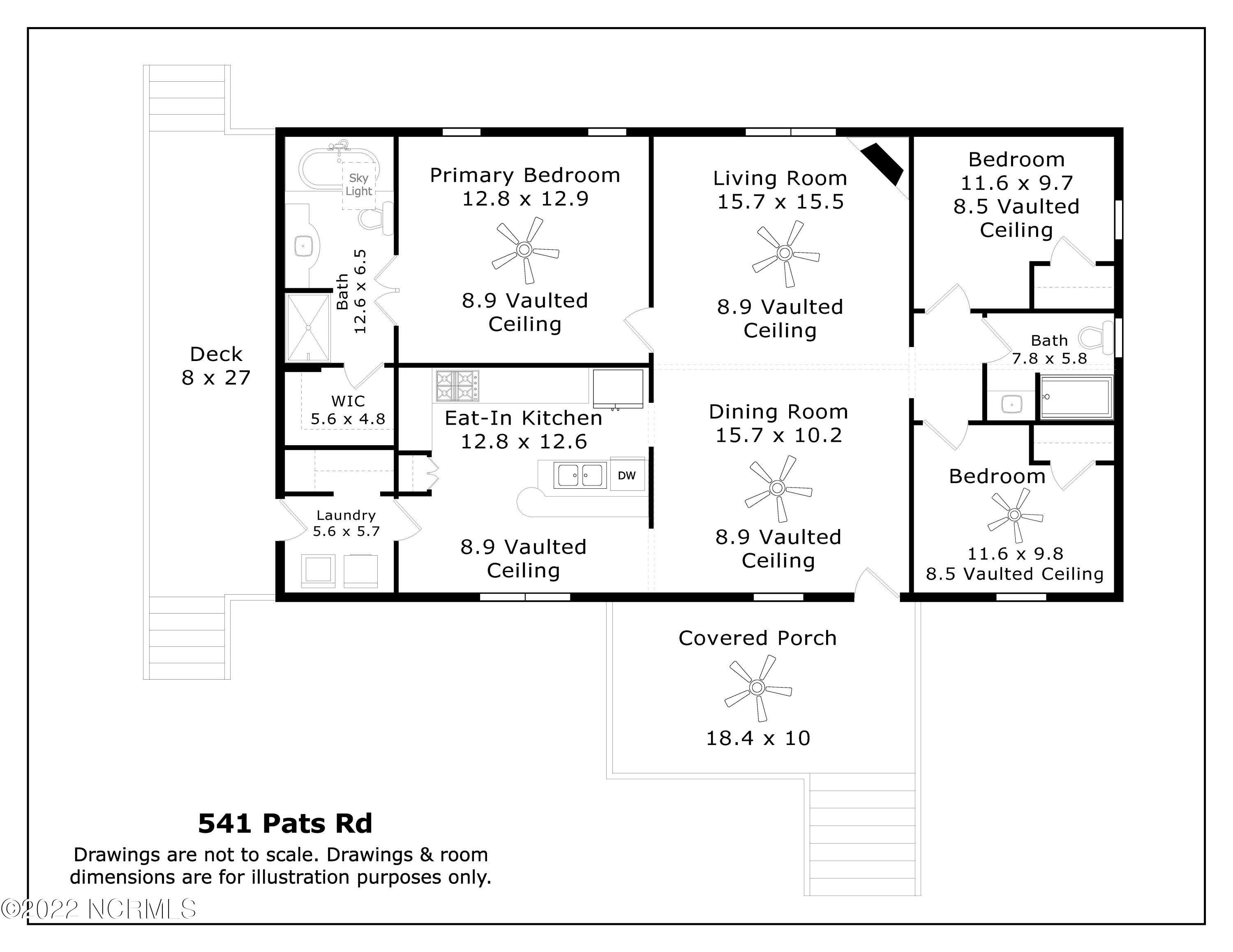 541 Pats Road Vass, NC 28394 - Photo 43 of 43 541 Pats Rd_FLOORPLAN