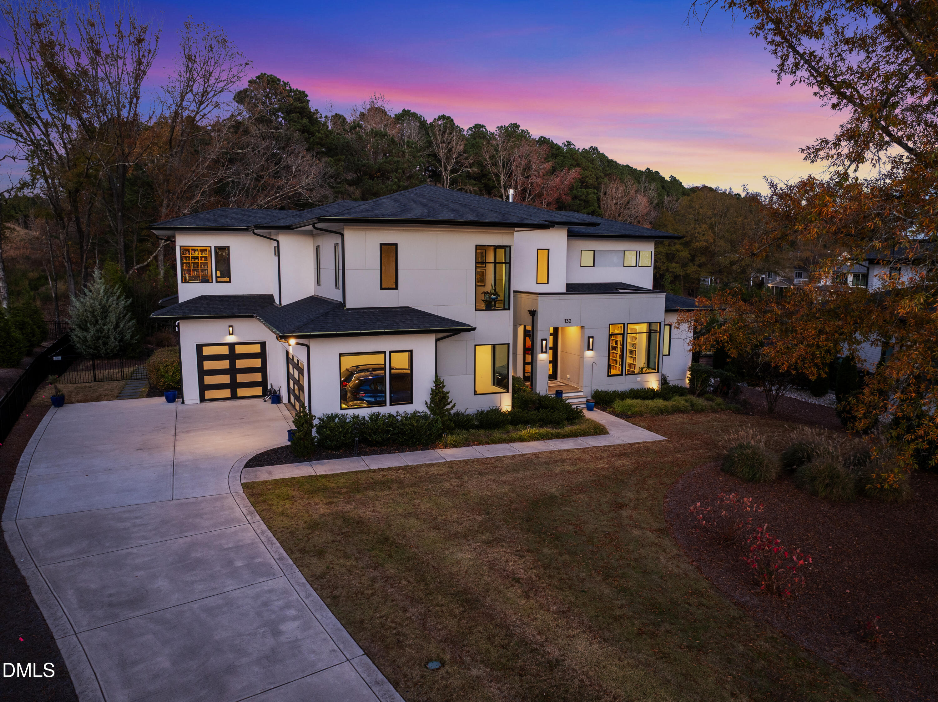 132 Edward Booth Lane Durham, NC 27713 - Photo 56 of 75 front view of a house with a yard