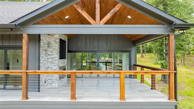 a outdoor view from deck