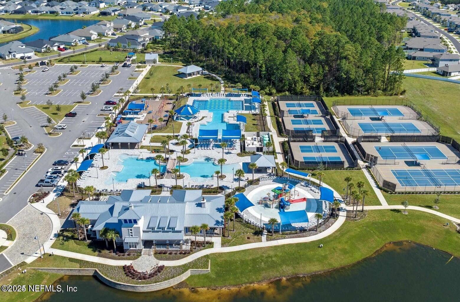158 Holly Rdg Way St. Augustine, FL 32092 - Photo 46 of 46 an aerial view of residential houses with outdoor space