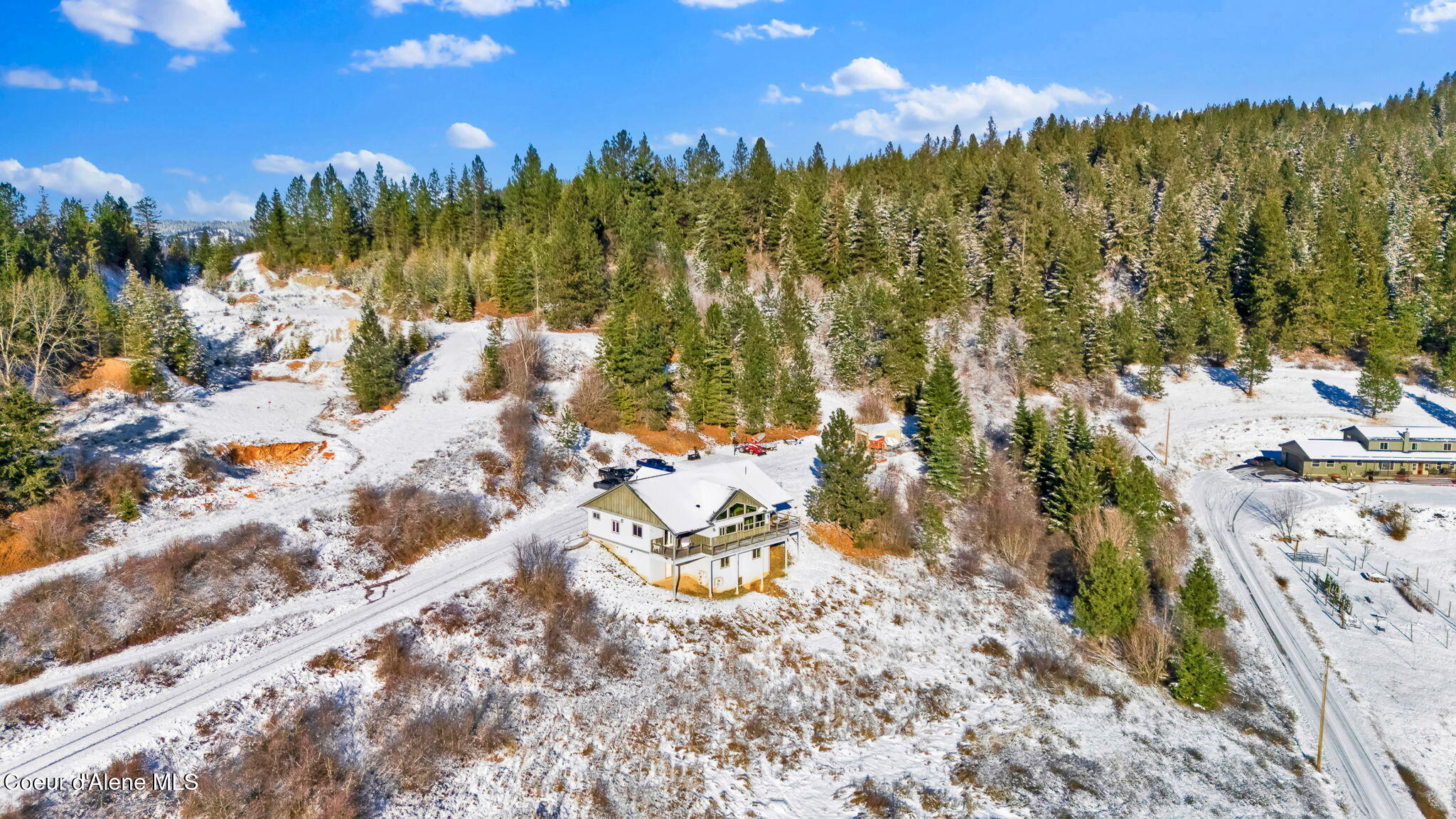 5383 East Van Dusen Road Harrison, ID 83833 - Photo 51 of 67 Aerial