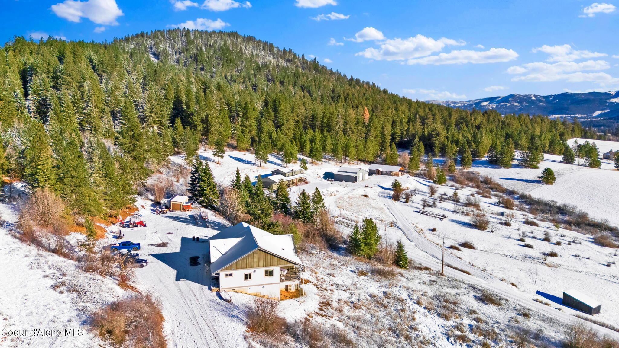 5383 East Van Dusen Road Harrison, ID 83833 - Photo 55 of 67 Aerial