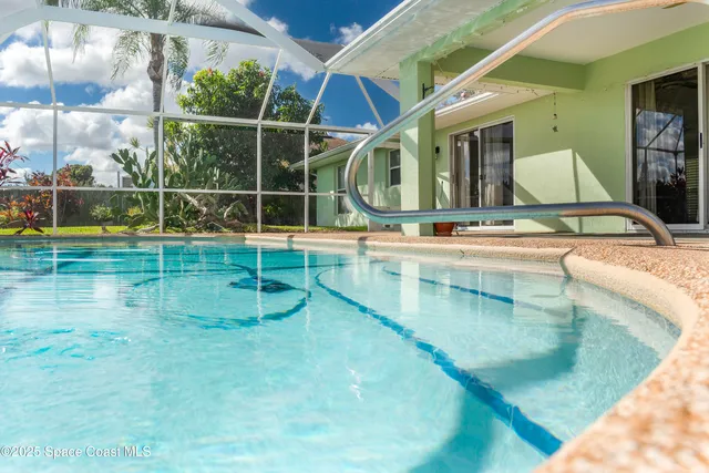 a view of a swimming pool