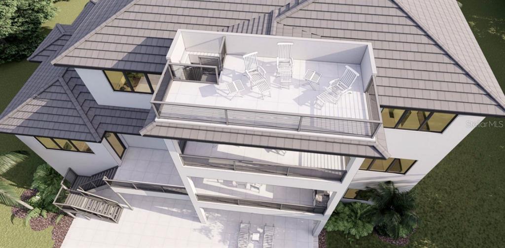 7340 Pine Needle Road Sarasota, FL 34242 - Photo 4 of 24 a view of entryway with wooden stairs