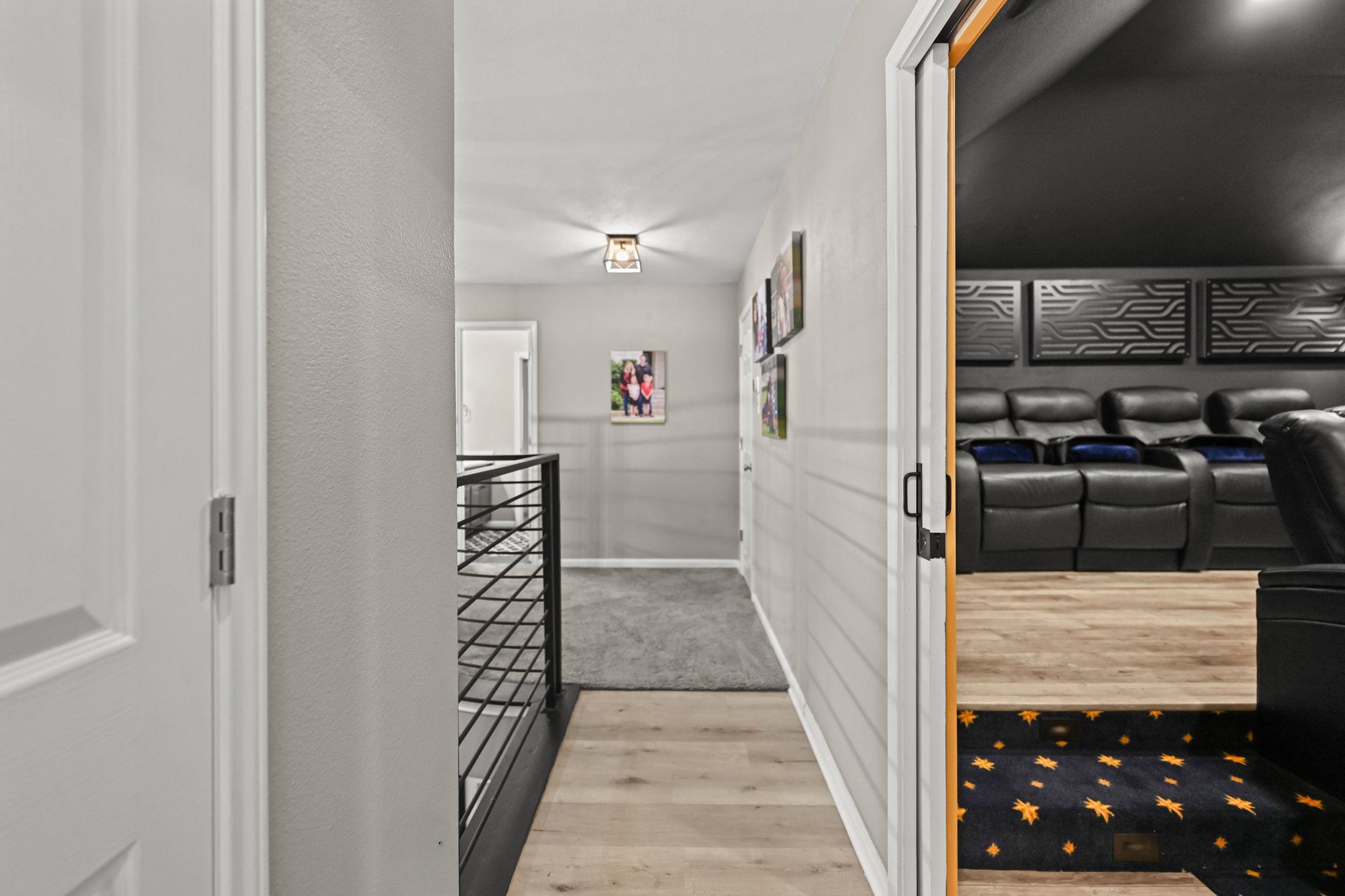 5528 Wild Foxglove Road Spicewood, TX 78669 - Photo 25 of 38 a view of a hallway view with staircase