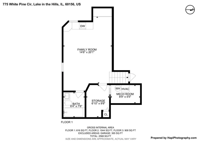 $500,000 | 775 White Pine Circle, Lake In The Hills, IL 60156
