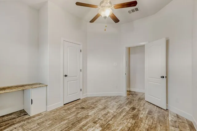 a view of empty room