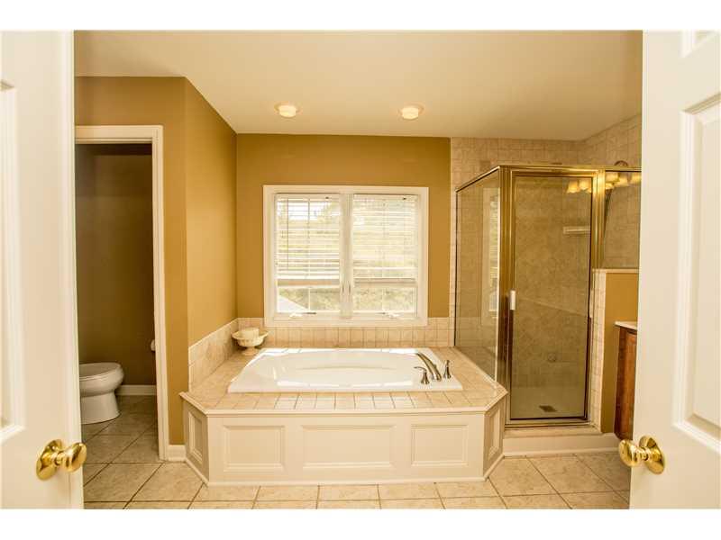 106 Rock Run Road Canonsburg, PA 15317 - Photo 14 of 25 Master Bath/Spa. A dream master bathroom with his and her sinks and two walk in closets located near by.