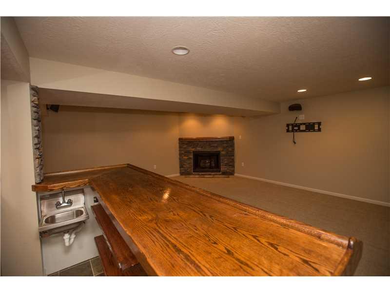 106 Rock Run Road Canonsburg, PA 15317 - Photo 20 of 25 Basement/Game Room. You will love the wet bar with ceramic tile floor.