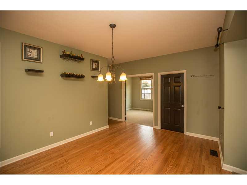 106 Rock Run Road Canonsburg, PA 15317 - Photo 7 of 25 Kitchen. In addition to the large eat in area with hardwood floors.