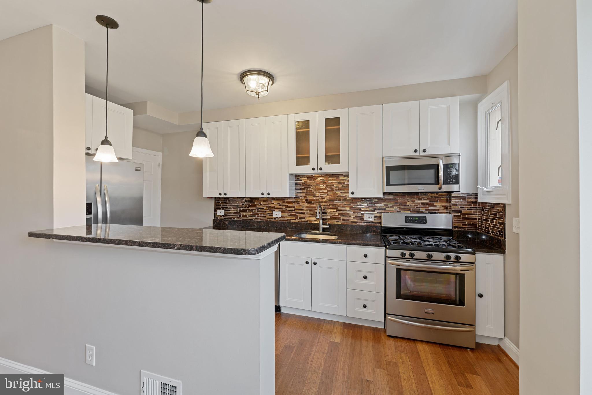 3922 Q Street Southeast Washington, DC 20020 - Photo 4 of 13 Recently Refreshed Kitchen