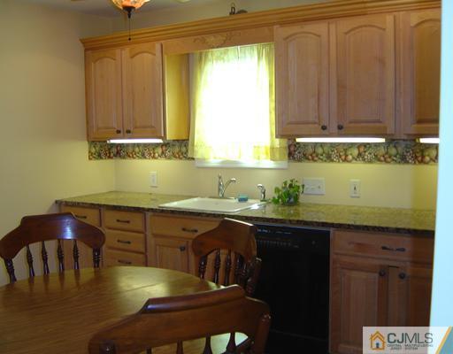 438 Georges Road North Brunswick, NJ 08902 - Photo 3 of 21 a kitchen with a sink a window and cabinets