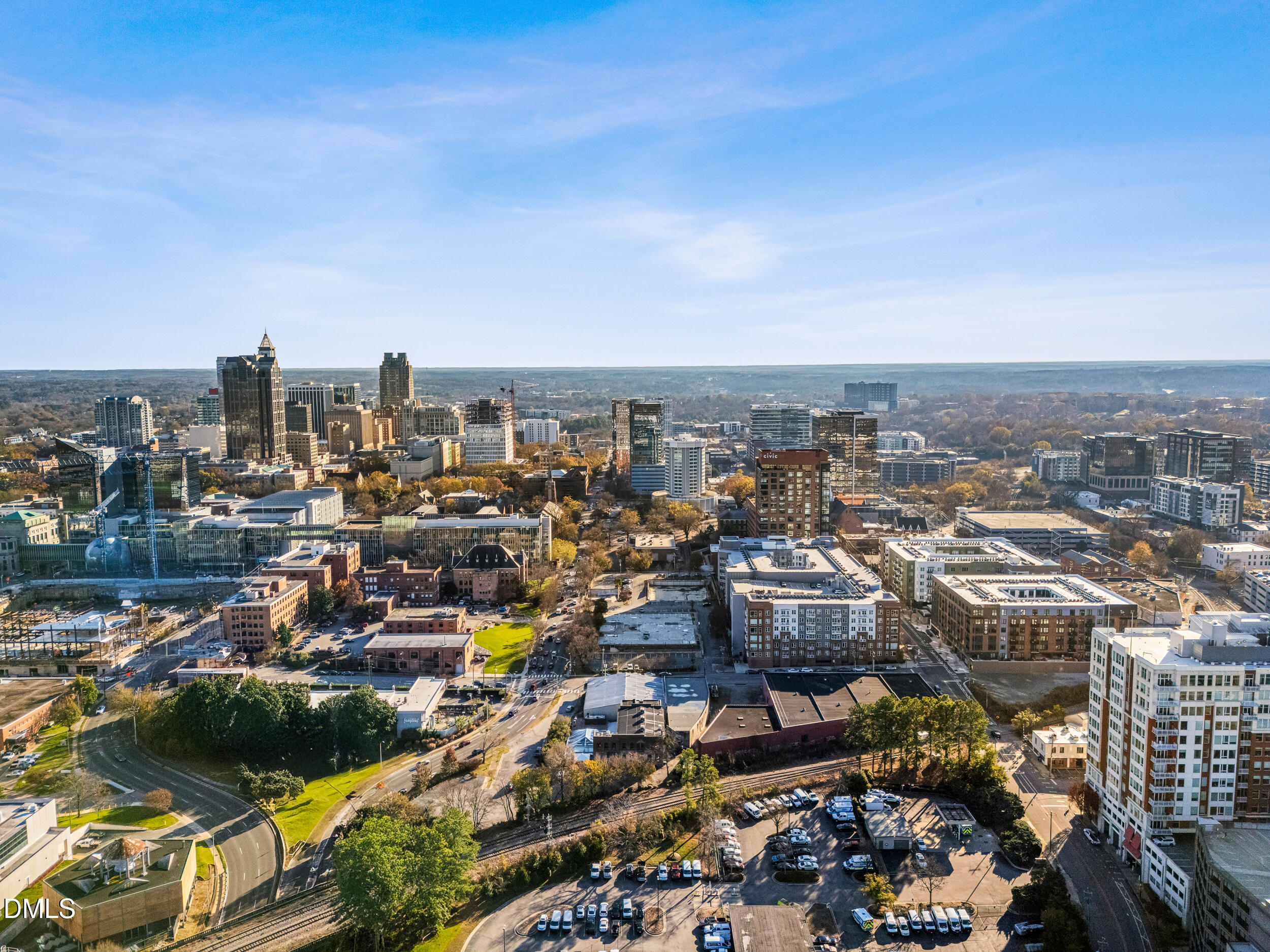 122 North Harrington Street Raleigh, NC 27603 - Photo 33 of 46 an aerial view of a city