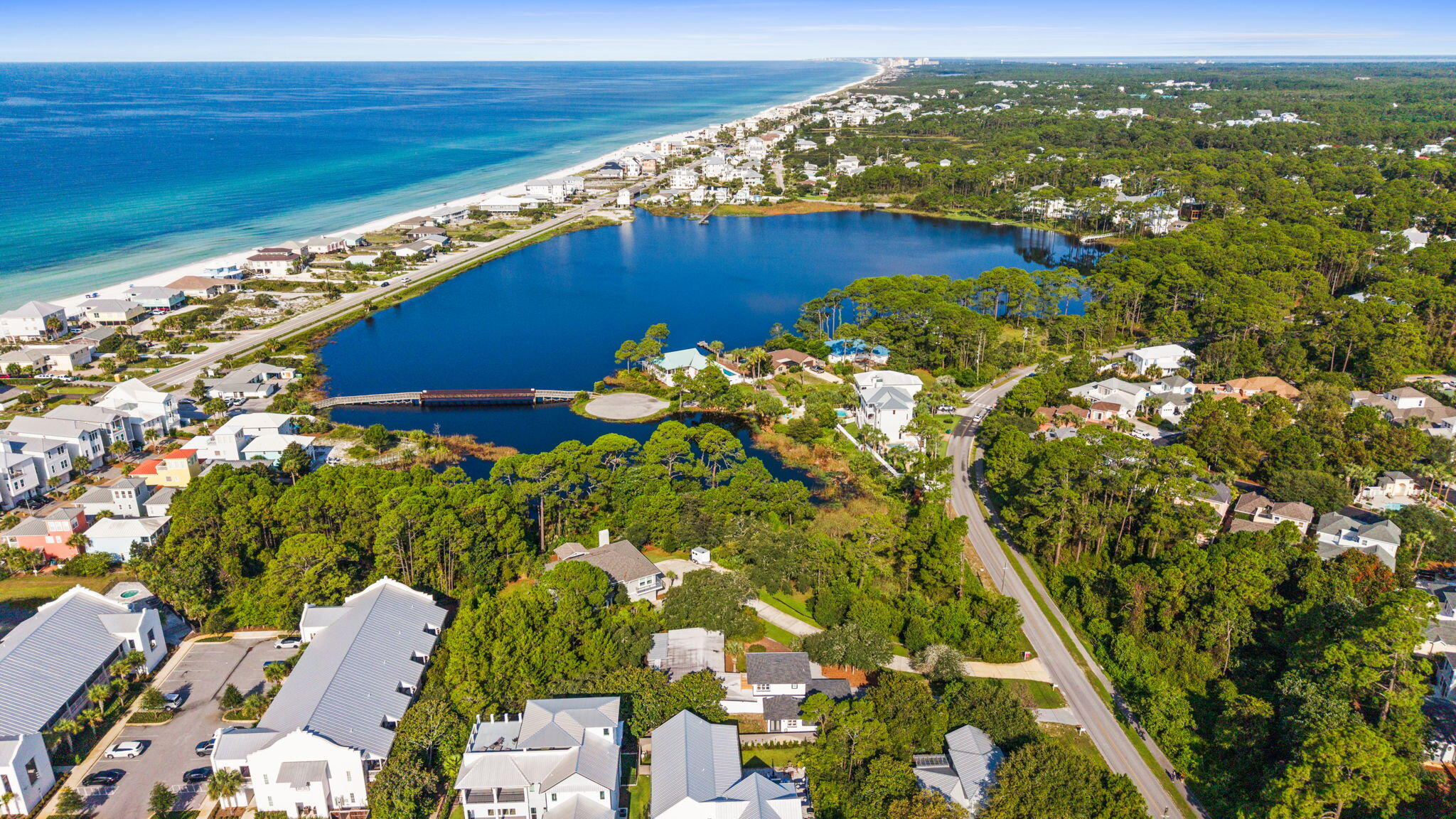 391 Allen Loop Drive Santa Rosa Beach, FL 32459 - Photo 40 of 44 Oyster Lake & Gulf
