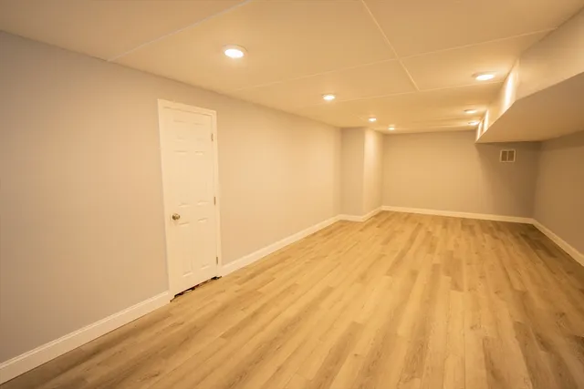 a view of empty room