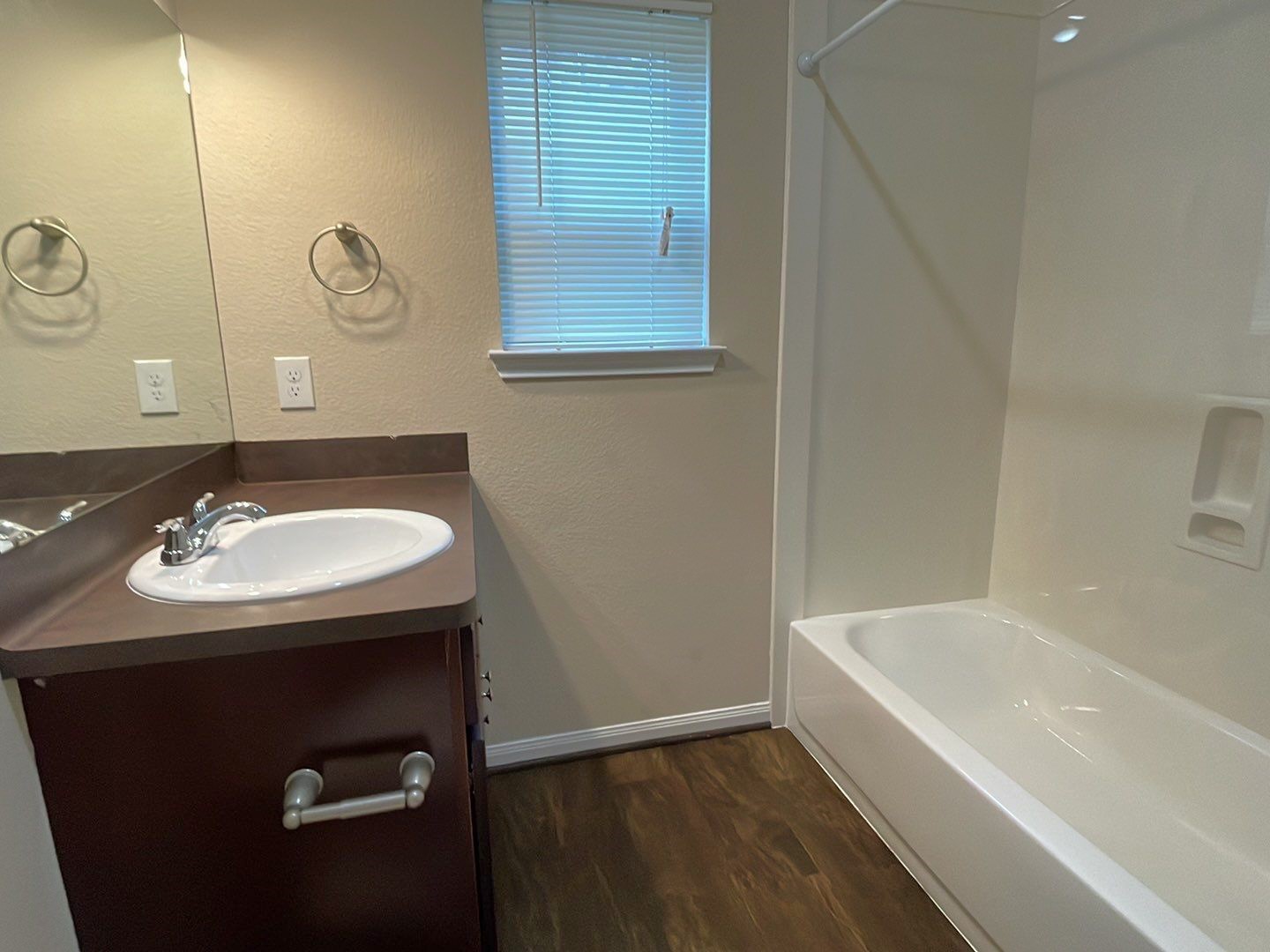 8138 Gallahad Street, Unit A Houston, TX 77078 - Photo 19 of 26 a bathroom with a sink and a mirror