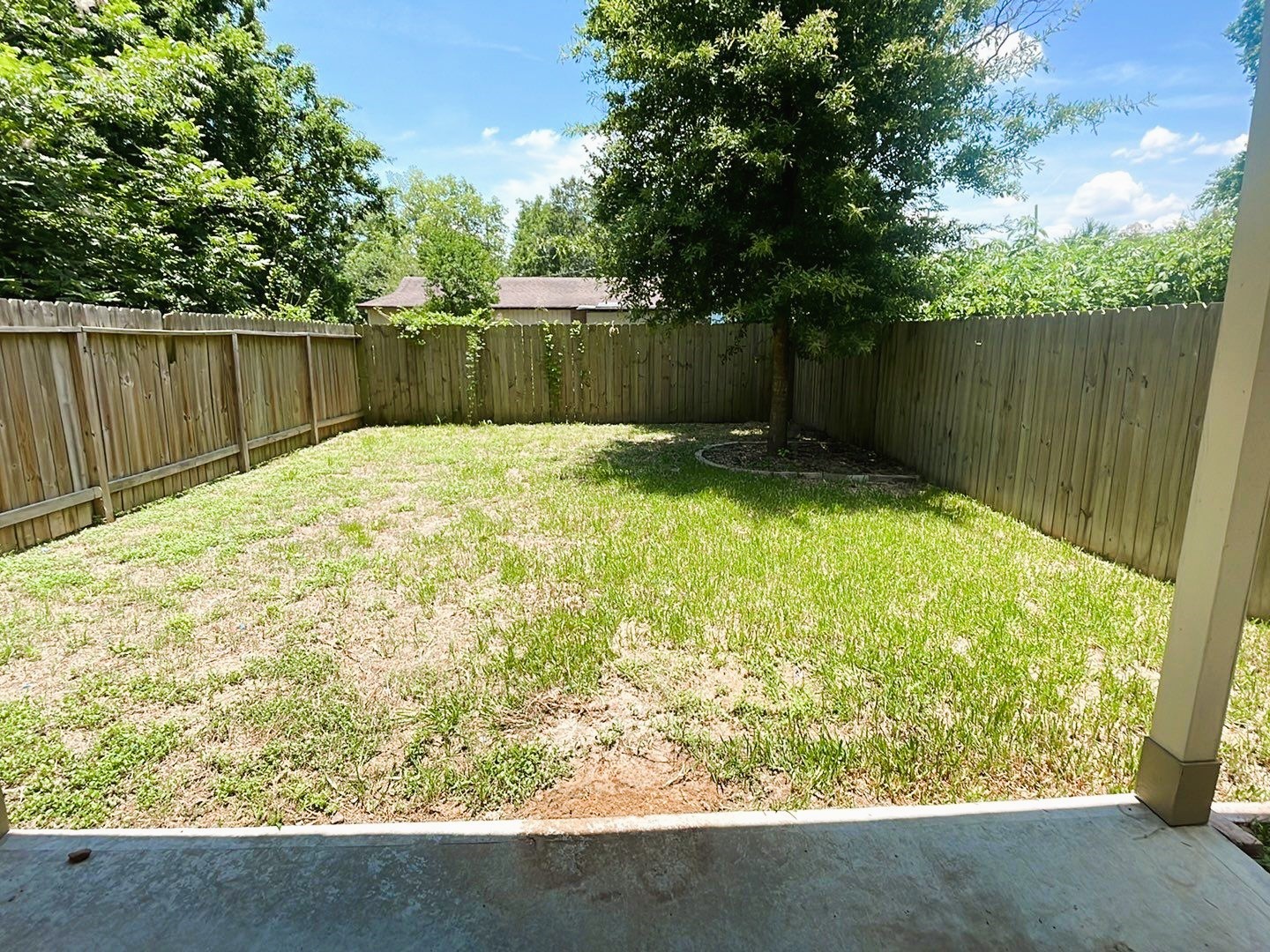 8138 Gallahad Street, Unit A Houston, TX 77078 - Photo 24 of 26 a view of swimming pool with wooden fence