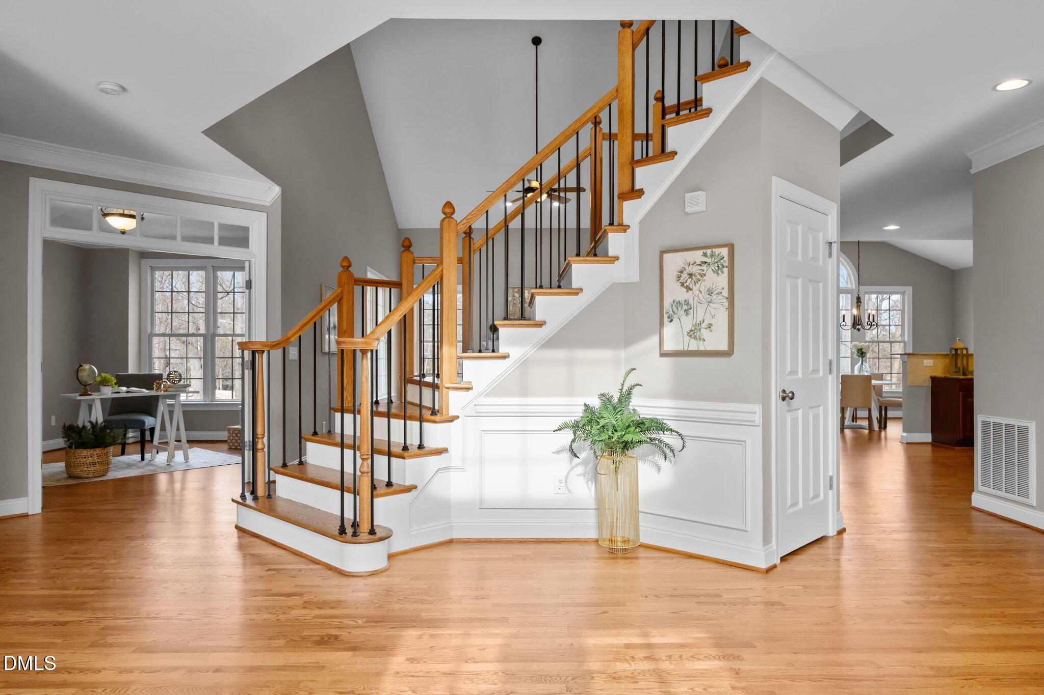 2617 Peachleaf Street Raleigh, NC 27614 - Photo 4 of 51 Staircase