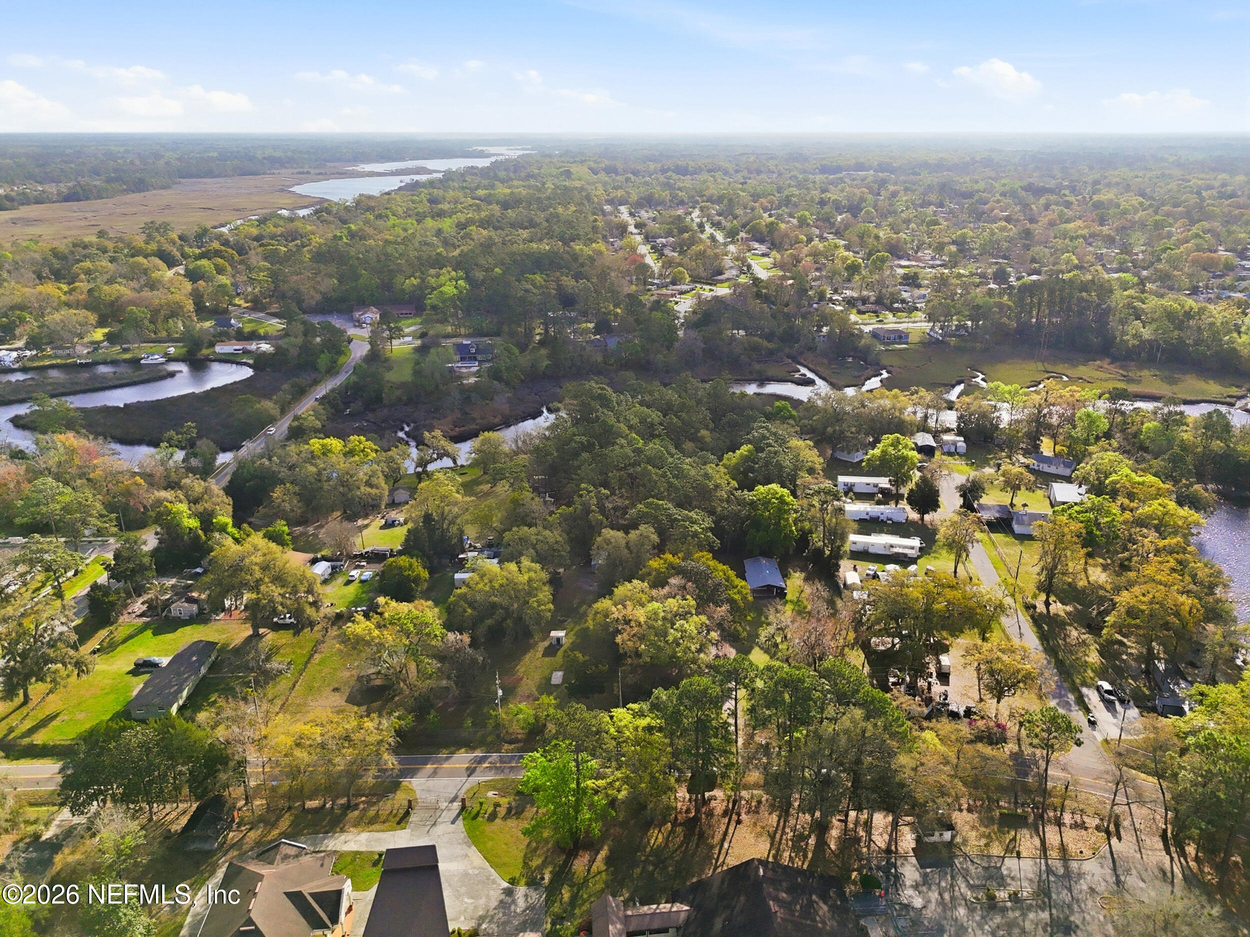 9843 Wagner Road Jacksonville, FL 32219 - Photo 25 of 40 an aerial view of residential building with parking space