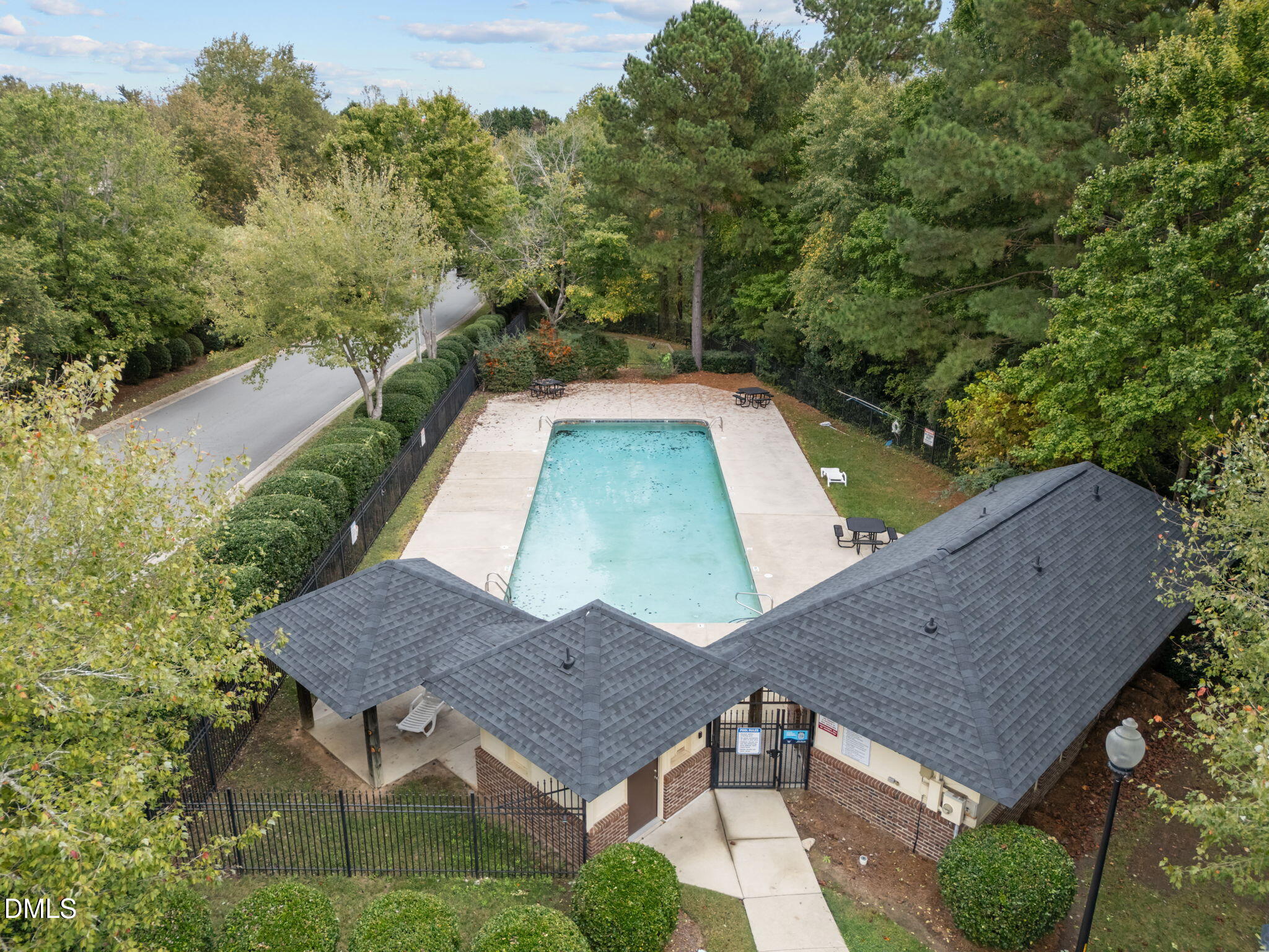 4522 Centrebrook Circle Raleigh, NC 27616 - Photo 22 of 24 an aerial view of a house having yard