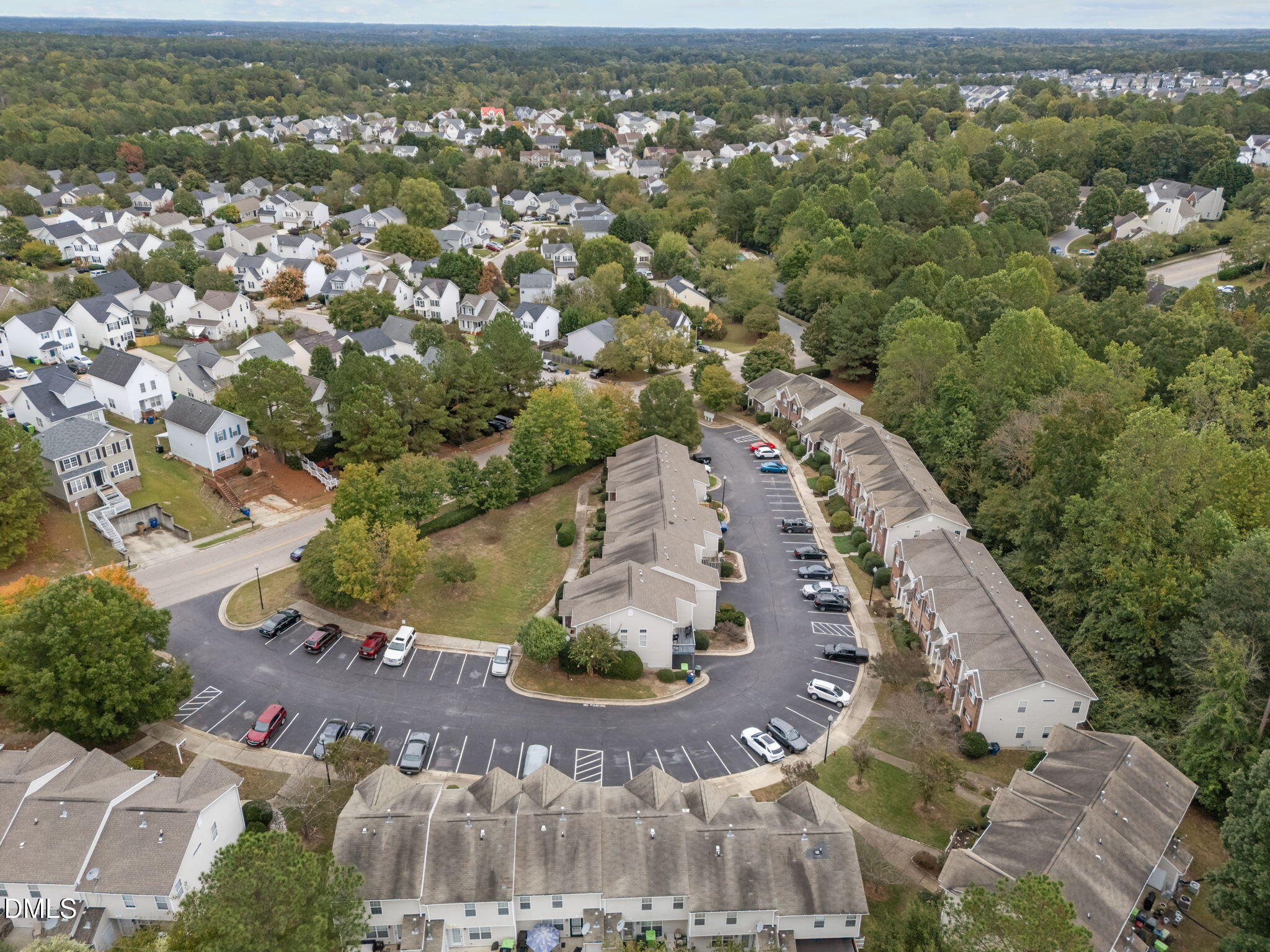4522 Centrebrook Circle Raleigh, NC 27616 - Photo 23 of 24 an aerial view of a house