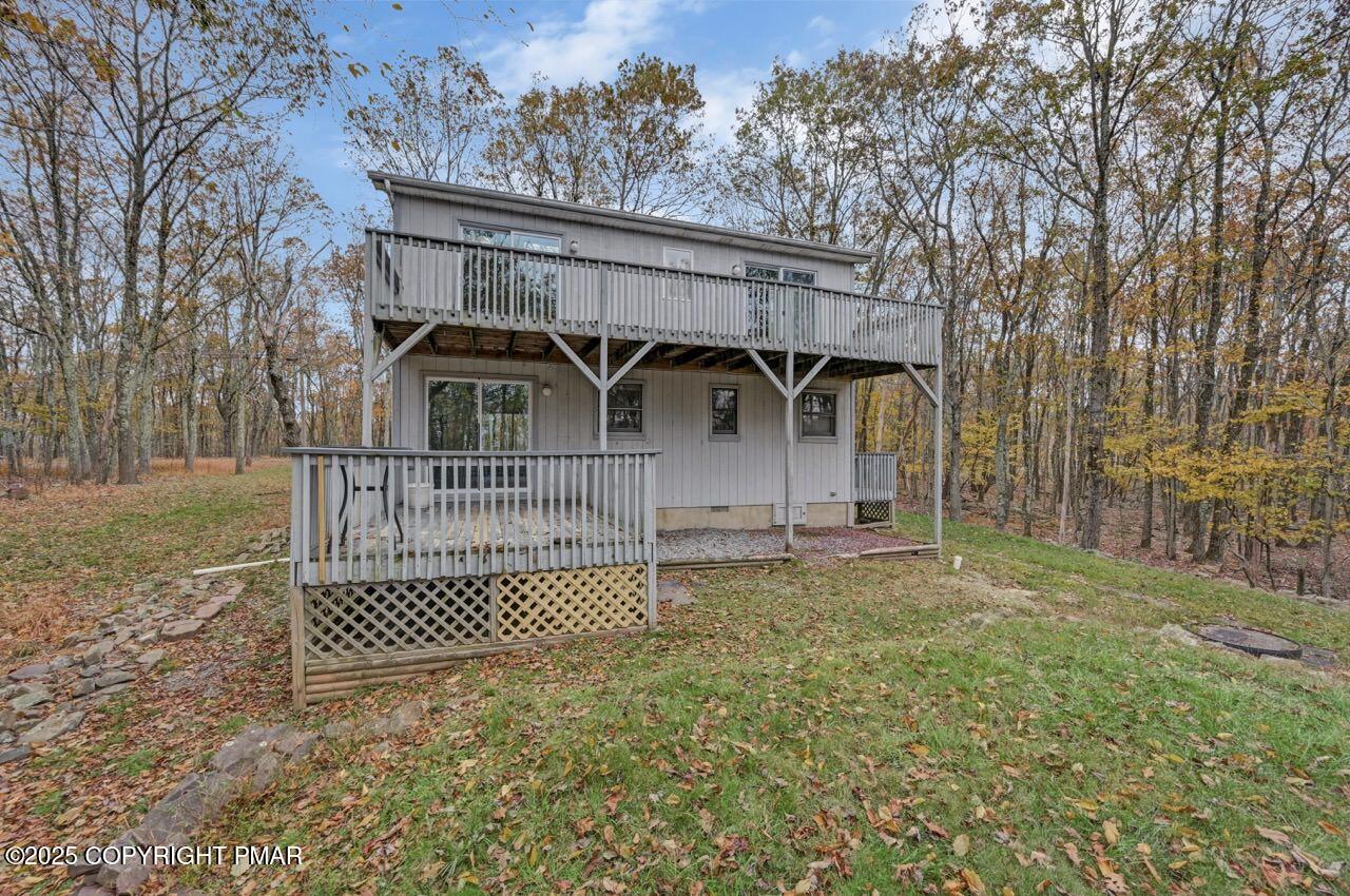 38 Spokane Road Albrightsville, PA 18210 - Photo 68 of 69 a view of a house with a yard