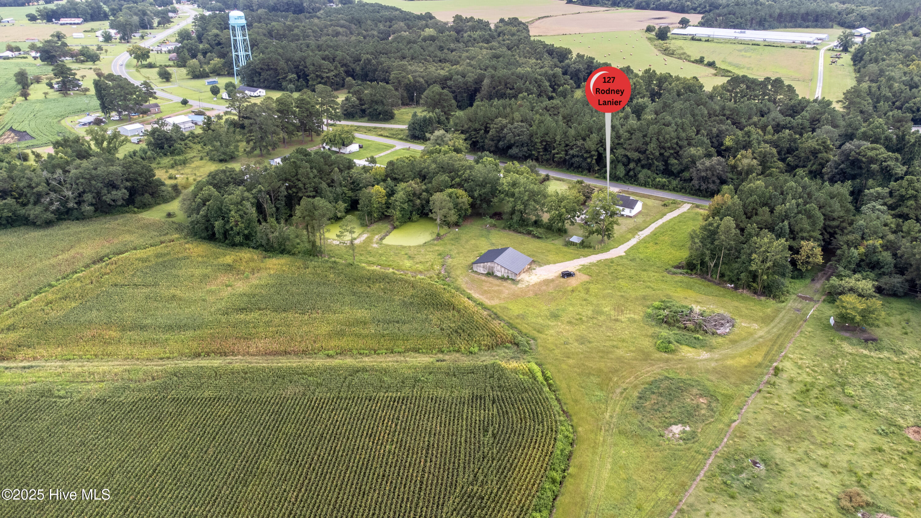 127 Rodney Lanier Road Chinquapin, NC 28521 - Photo 55 of 60 Aerial