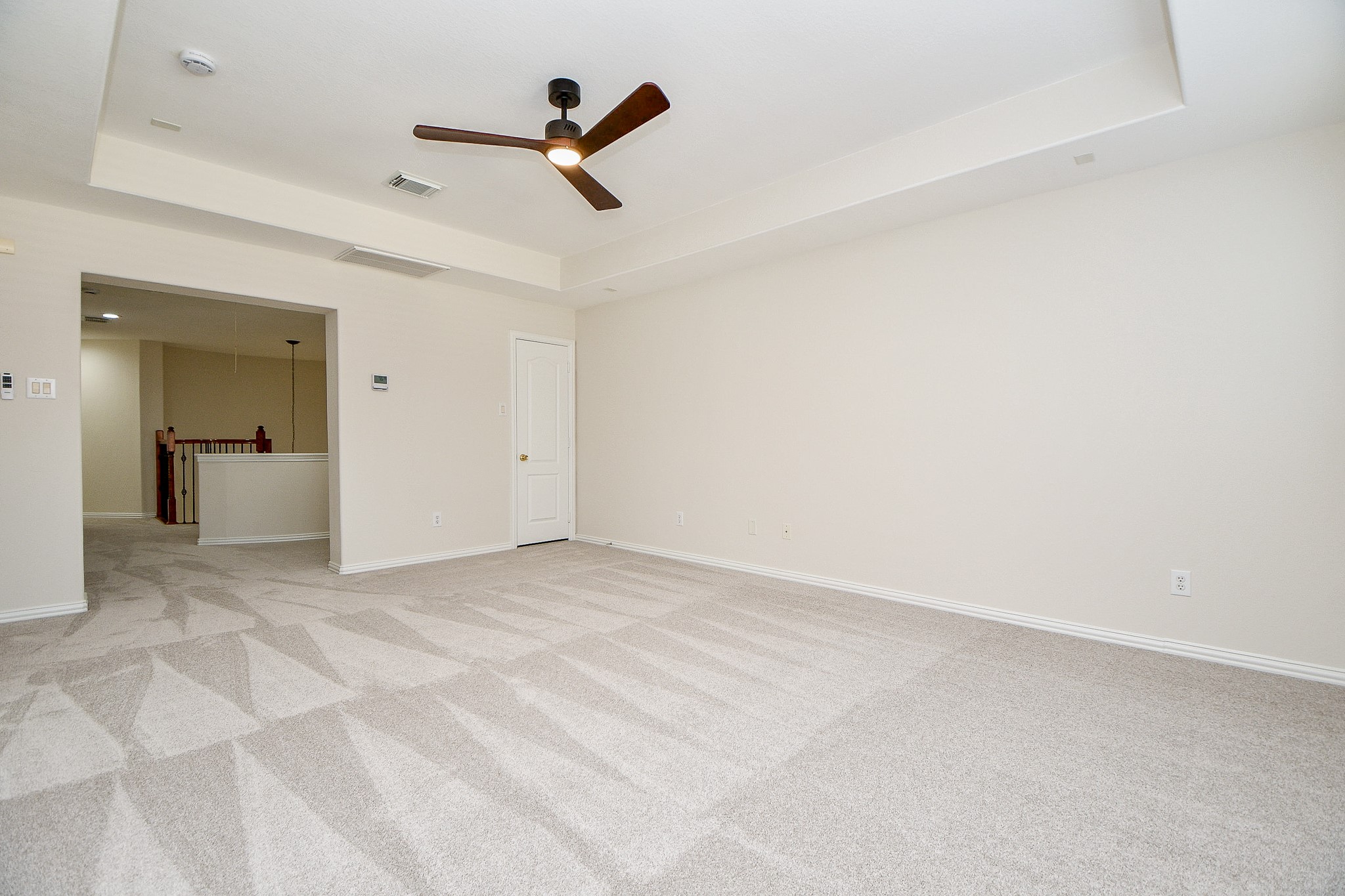 45 Cherry Hills Houston, TX 77064 - Photo 37 of 49 a view of a livingroom with a ceiling fan and window
