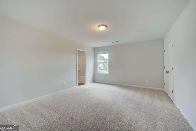 a view of empty room