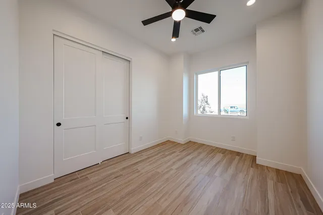 wooden floor in an empty room