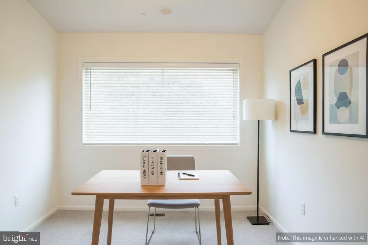 6907 Jones View Drive, Unit 3A Baltimore, MD 21209 - Photo 6 of 12 a view of a workspace with a window