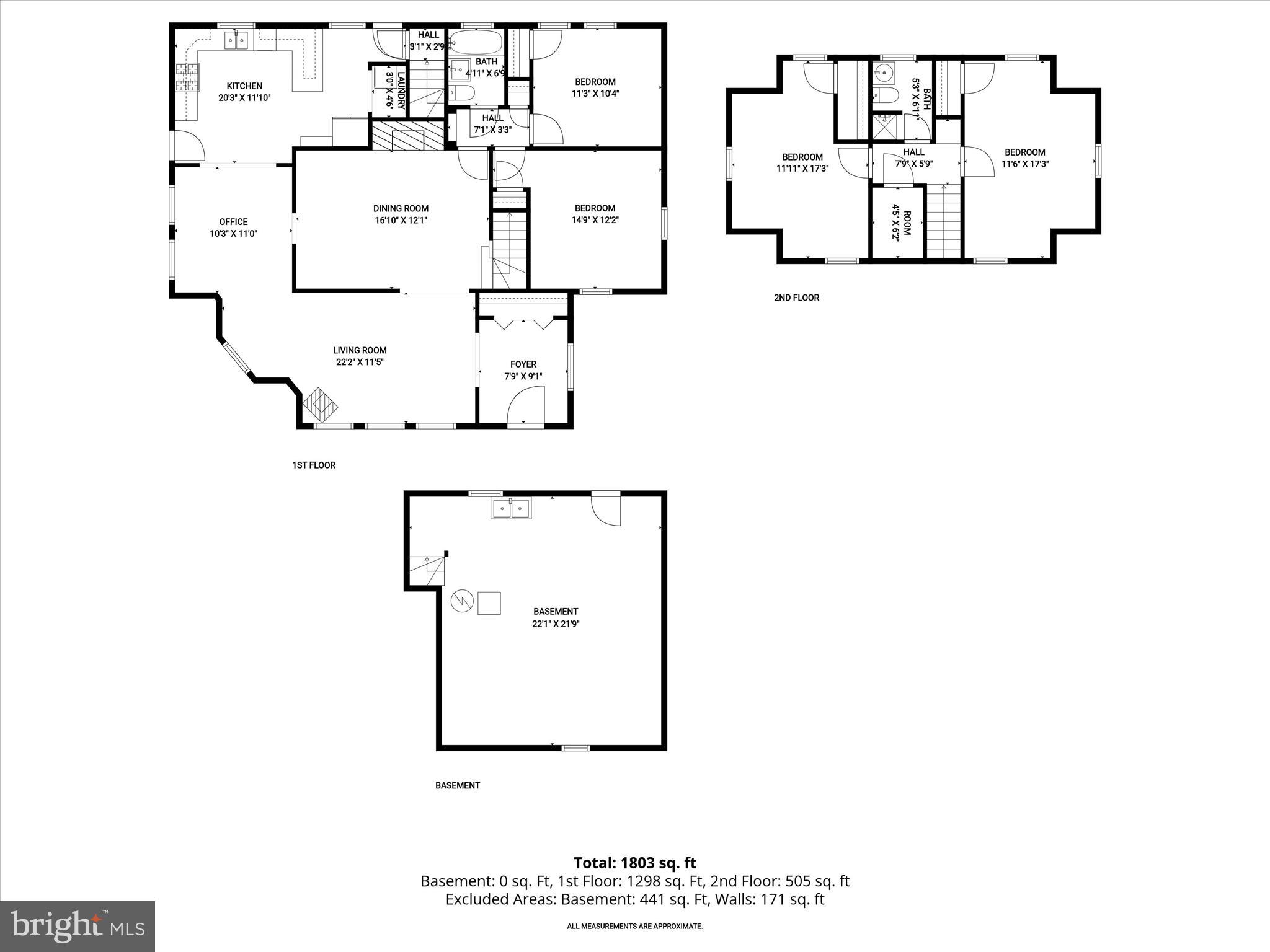301 Dale Drive Silver Spring, MD 20910 - Photo 40 of 40 Floor Plan