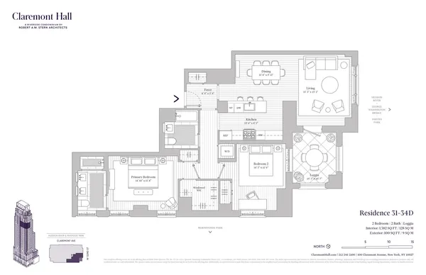 $2,950,000 | 100 Claremont Avenue, Unit 31D | Morningside Heights