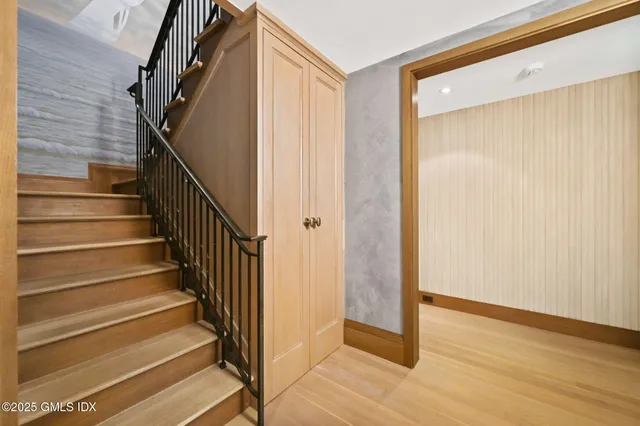 a picture of a bathroom with a shower