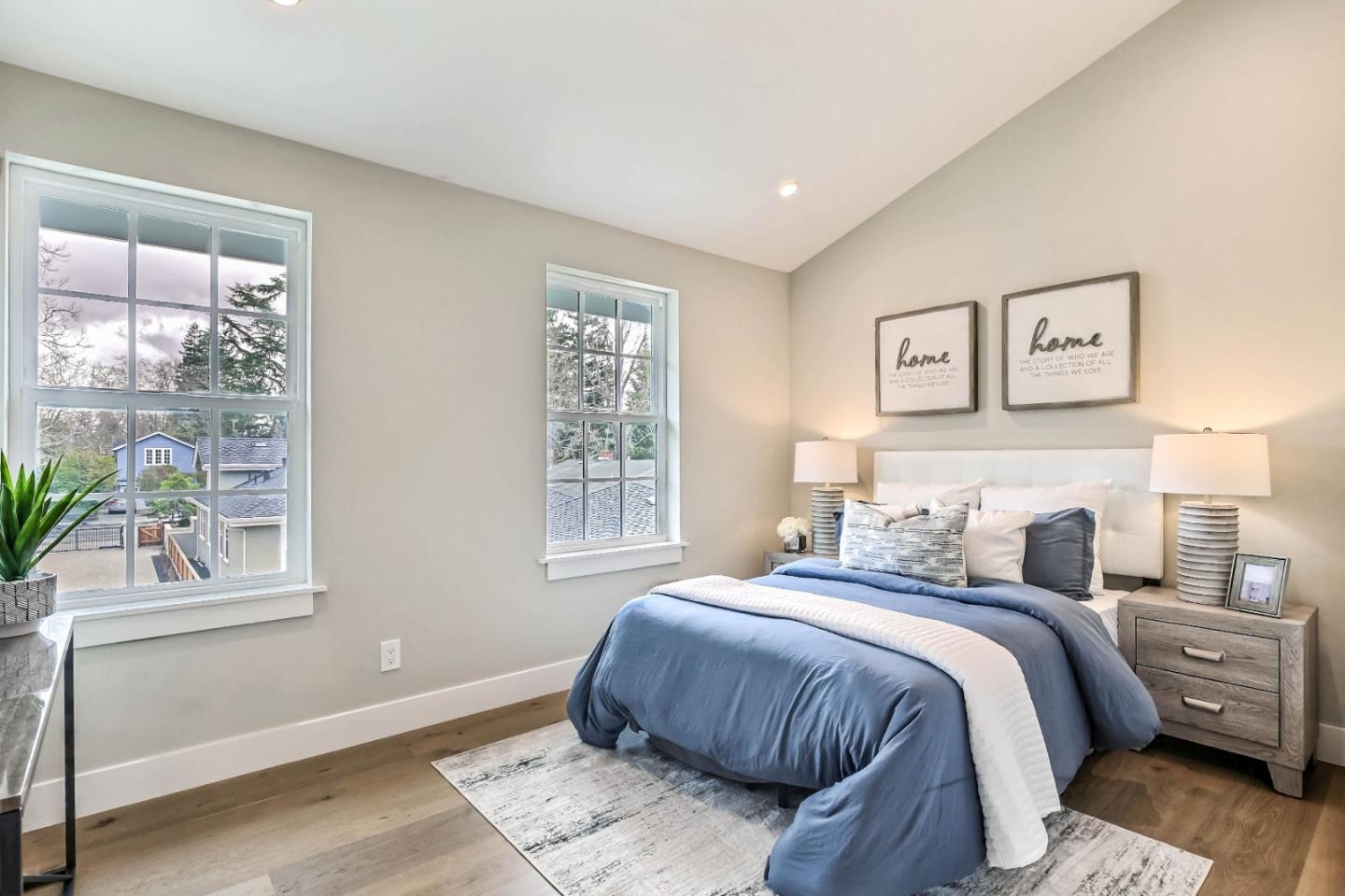 269 Willow Road Menlo Park, CA 94025 - Photo 23 of 26 a bedroom with bed and a window