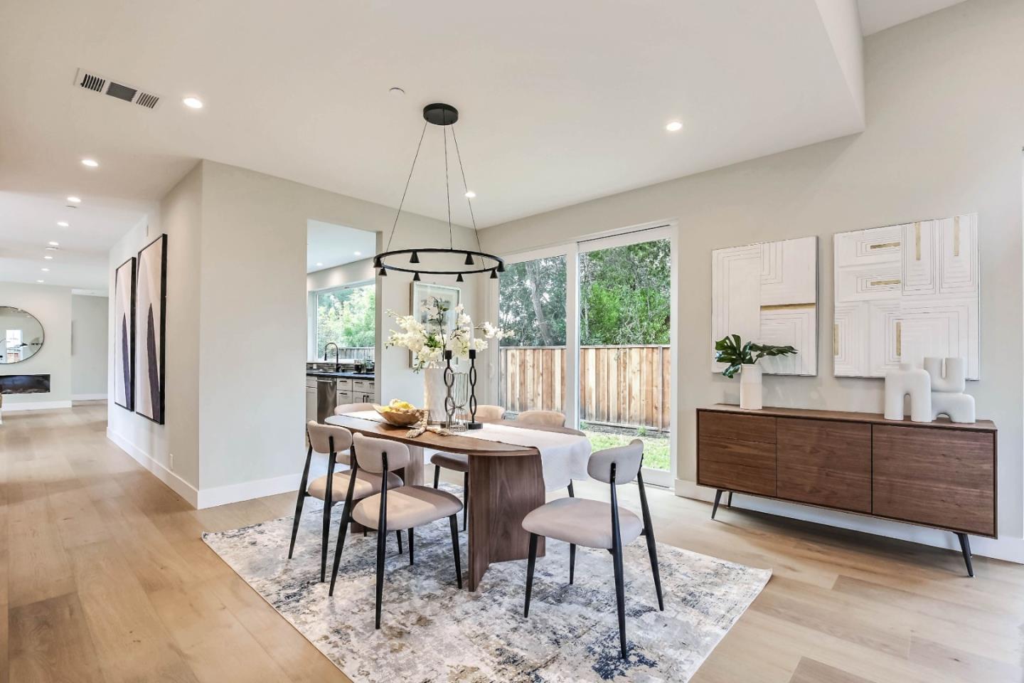 269 Willow Road Menlo Park, CA 94025 - Photo 24 of 26 a view of a dining room with furniture window and outside view