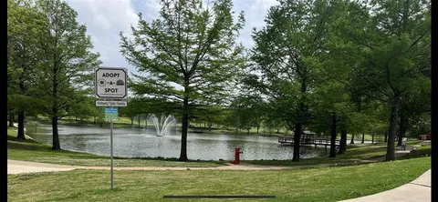 a picture of a park with furniture and a window