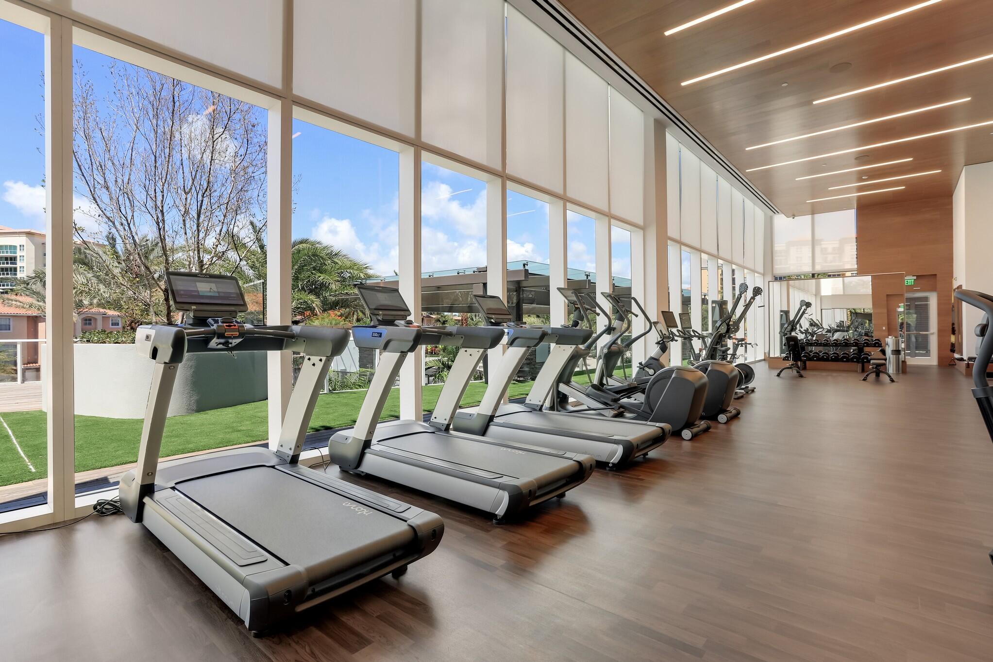 200 Southeast Mizner Boulevard, Unit 717 Boca Raton, FL 33432 - Photo 54 of 66 a view of a room with gym equipment